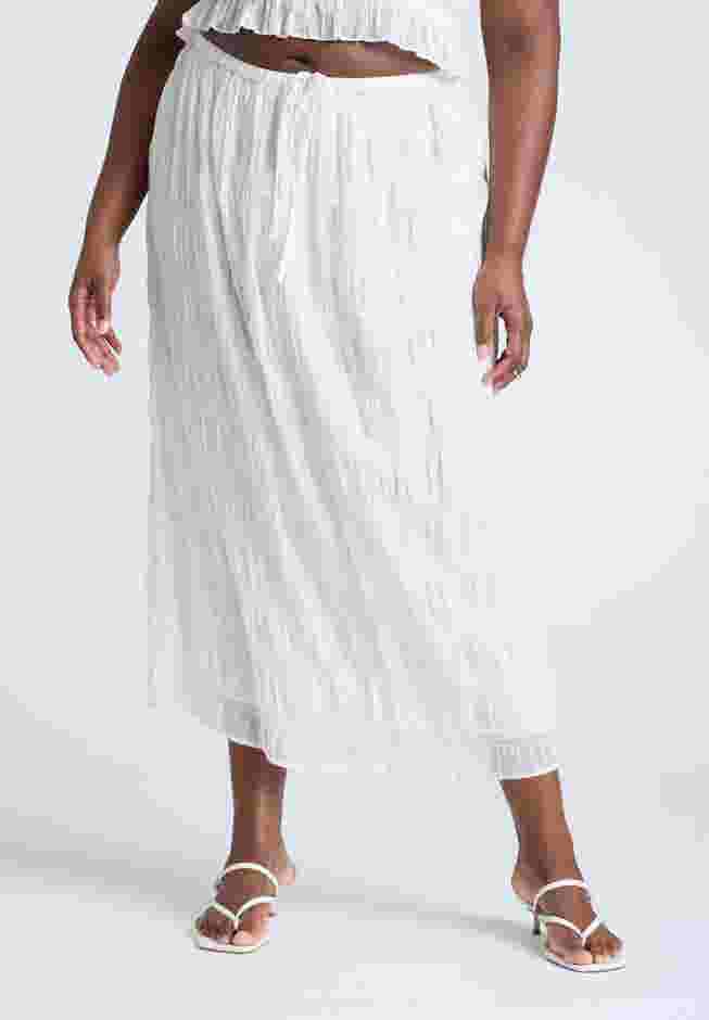 Ruched Tiered Maxi Skirt image number 1