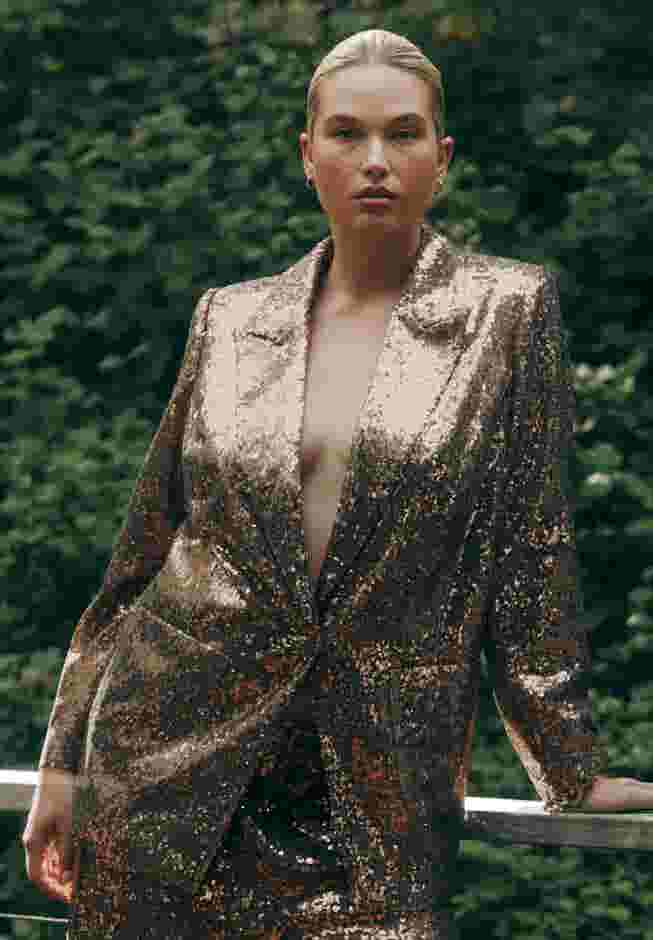 Sequin Blazer image number 0