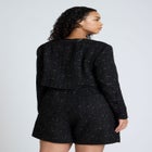Cropped Tweed Jacket image number null