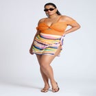 Mesh Mini Skirt Cover-Up image number null