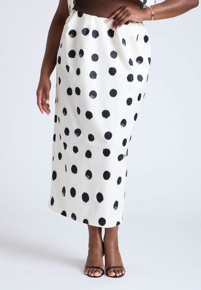 Printed Column Skirt image number 1
