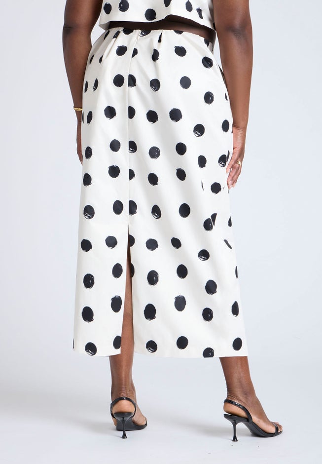 Printed Column Skirt image number 2