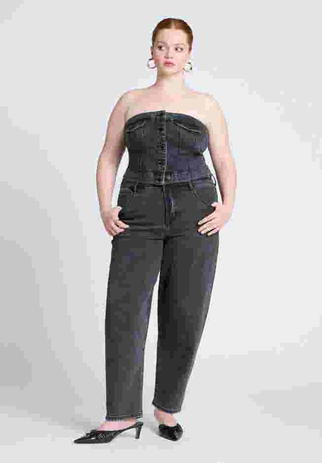 Denim Bustier image number 2