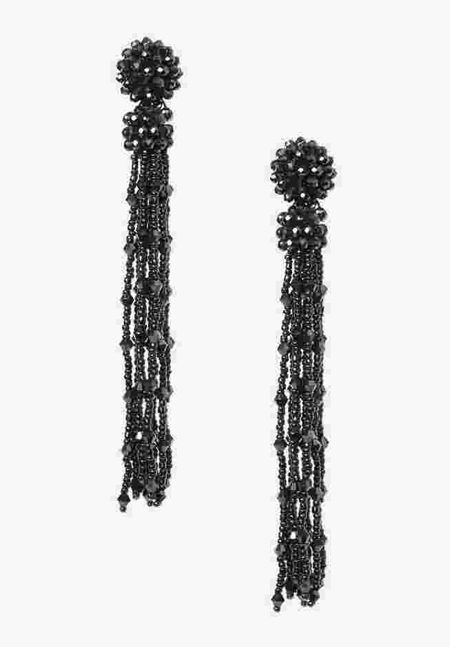 Beaded Shoulder Duster image number 0