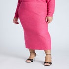 Sequin Sweater Skirt image number null