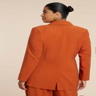 Tie Waist Soft Suiting Blazer image number null