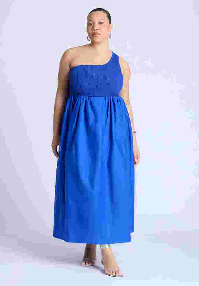 Sweater Bodice Poplin Dress image number 1
