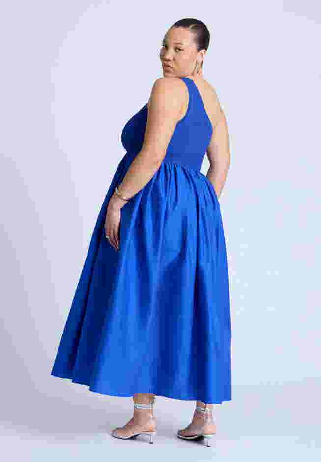 Sweater Bodice Poplin Dress image number 2