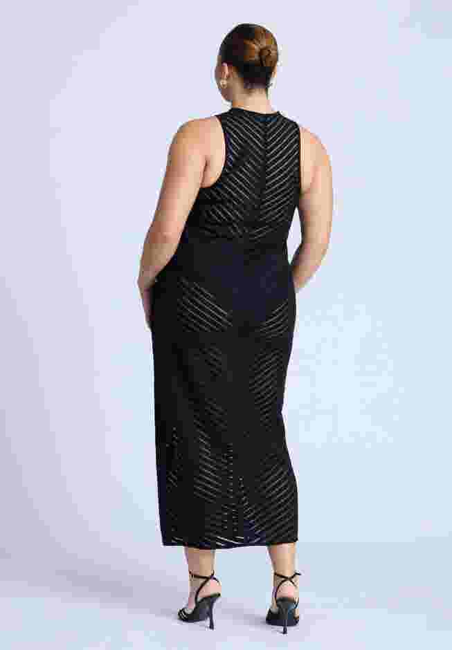 Cheveron Midi Dress image number 1