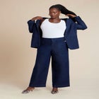 Denim Blazer image number null