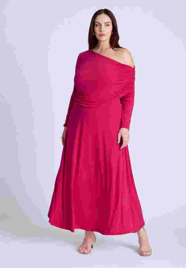 Knit Shirred Dress image number 0