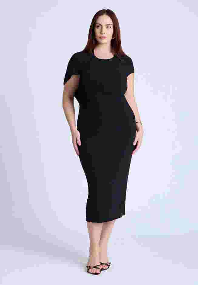 Cutout Back Midi Dress image number 0