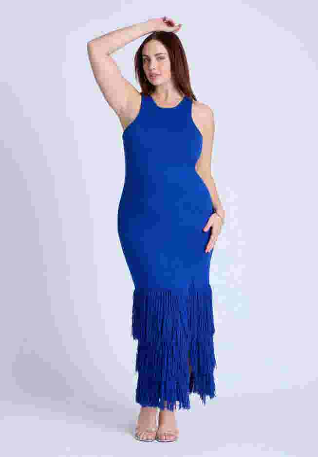 Fringe Maxi Dress image number 1
