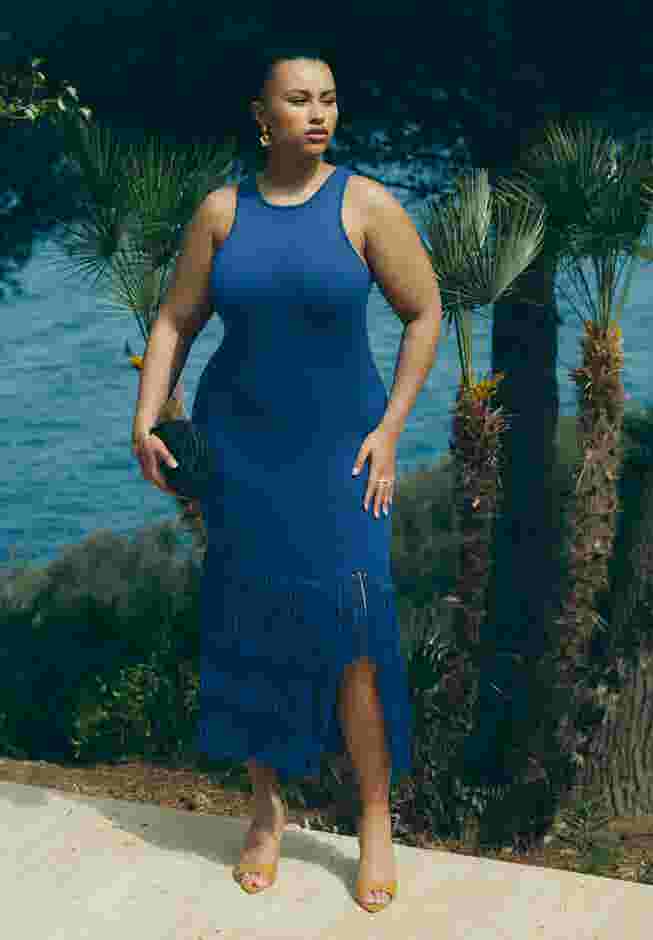 Fringe Maxi Dress image number 0