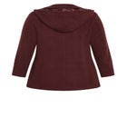 Faux Wool Peacoat image number null