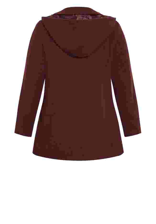 Faux Wool Peacoat image number 4