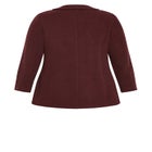 Faux Wool Peacoat image number null