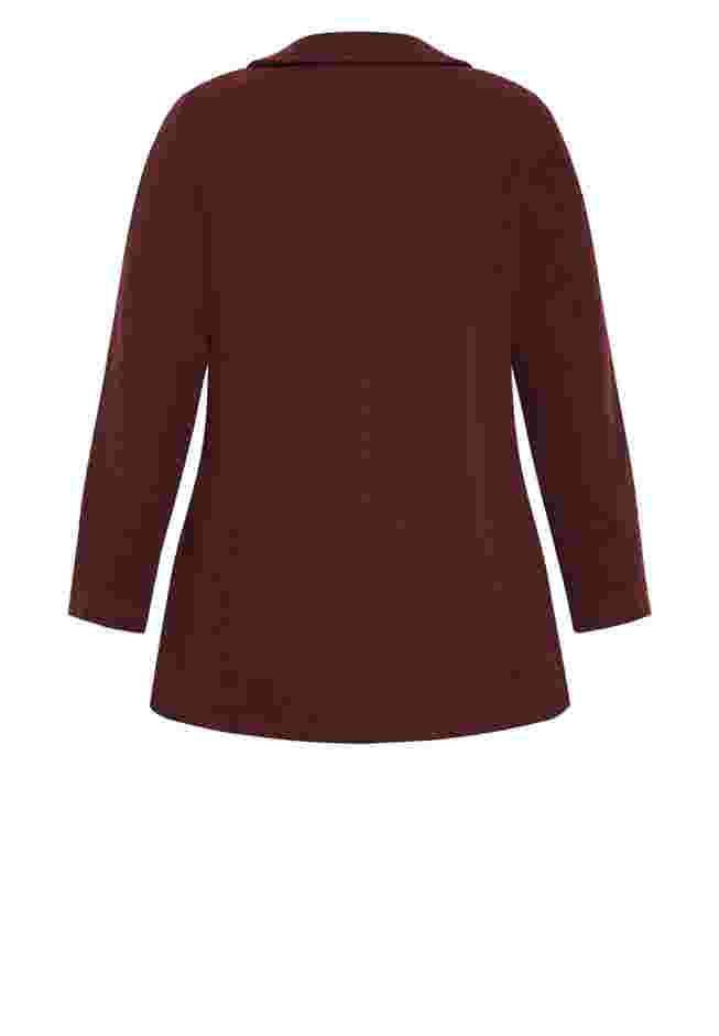 Faux Wool Peacoat image number 5