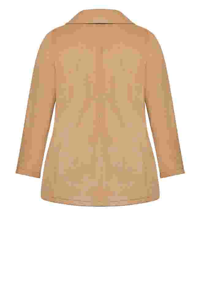 Faux Wool Peacoat image number 8