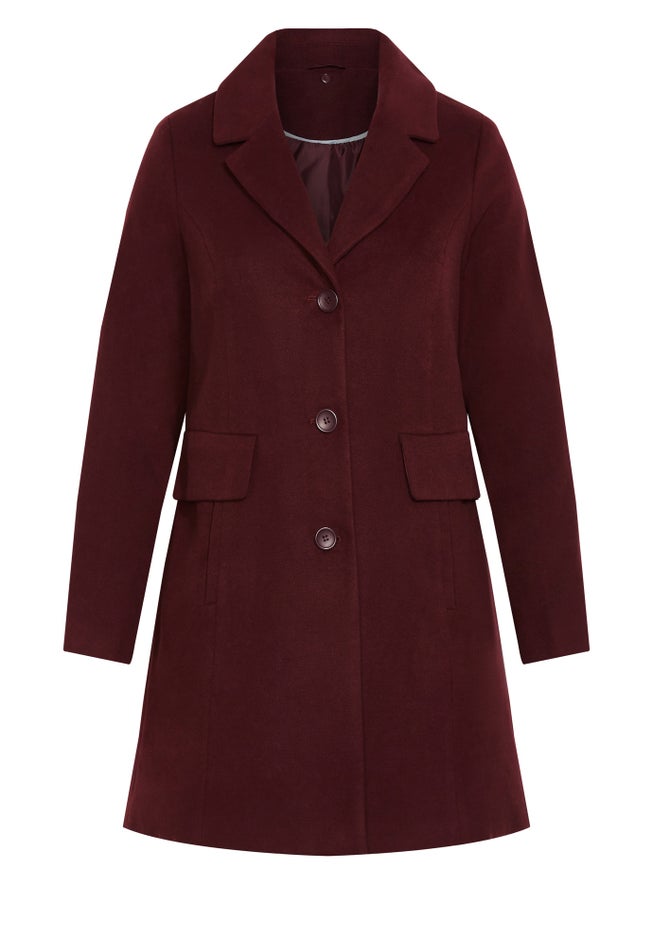 Faux Wool Long Coat image number 7