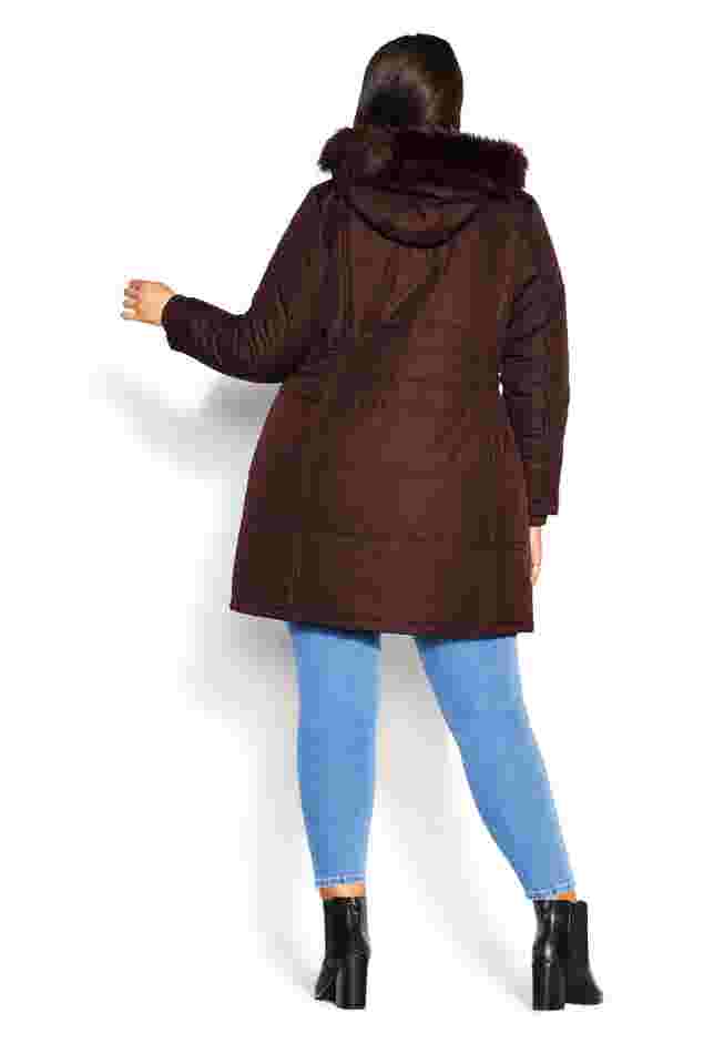 Side Belt Puffer Coat image number 4