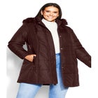 Side Belt Puffer Coat image number null