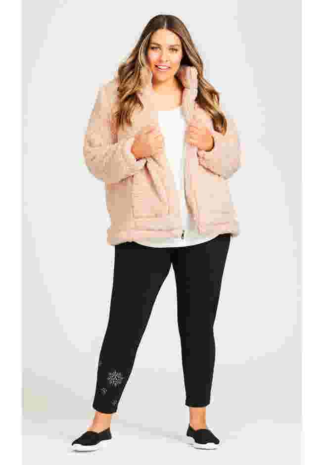 Sketchers Cozy Fleece Reversible Jacket image number 9