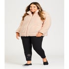 Sketchers Cozy Fleece Reversible Jacket image number null