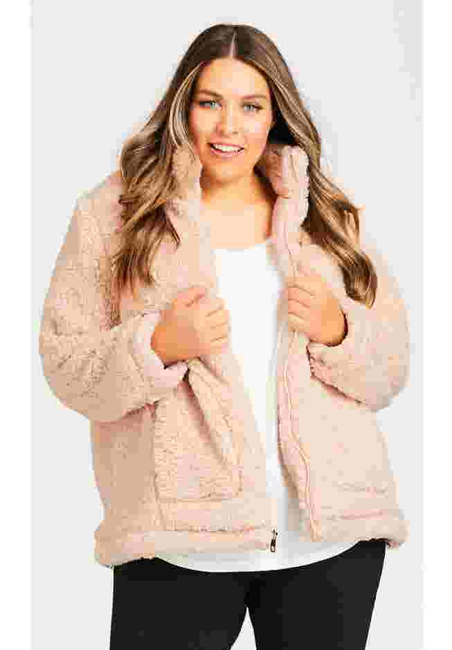 Sketchers Cozy Fleece Reversible Jacket image number 0