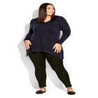 Deep Valley V Neck Sweater image number null