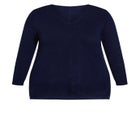 Deep Valley V Neck Sweater image number null