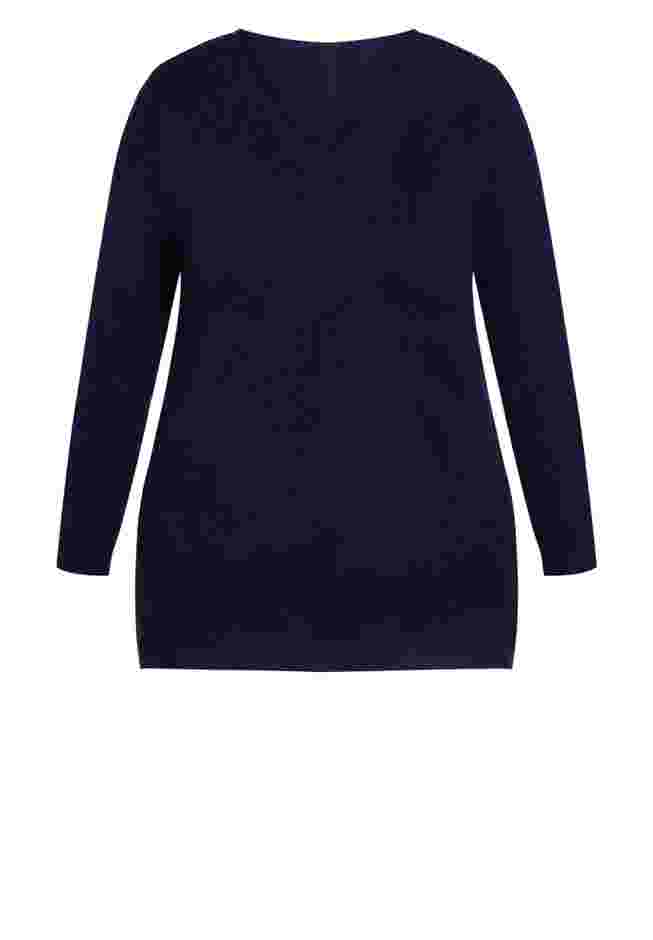 Deep Valley V Neck Sweater image number 4