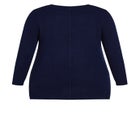 Deep Valley V Neck Sweater image number null