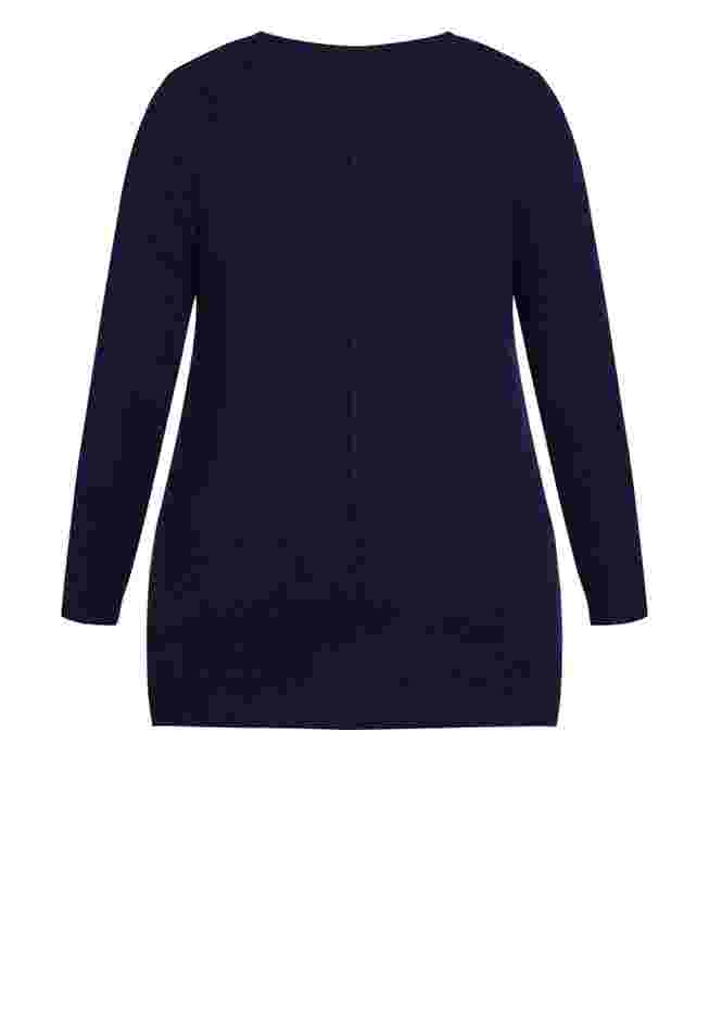 Deep Valley V Neck Sweater image number 5
