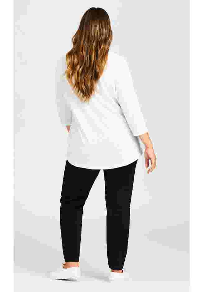 Hi Rise Straight Jegging image number 4