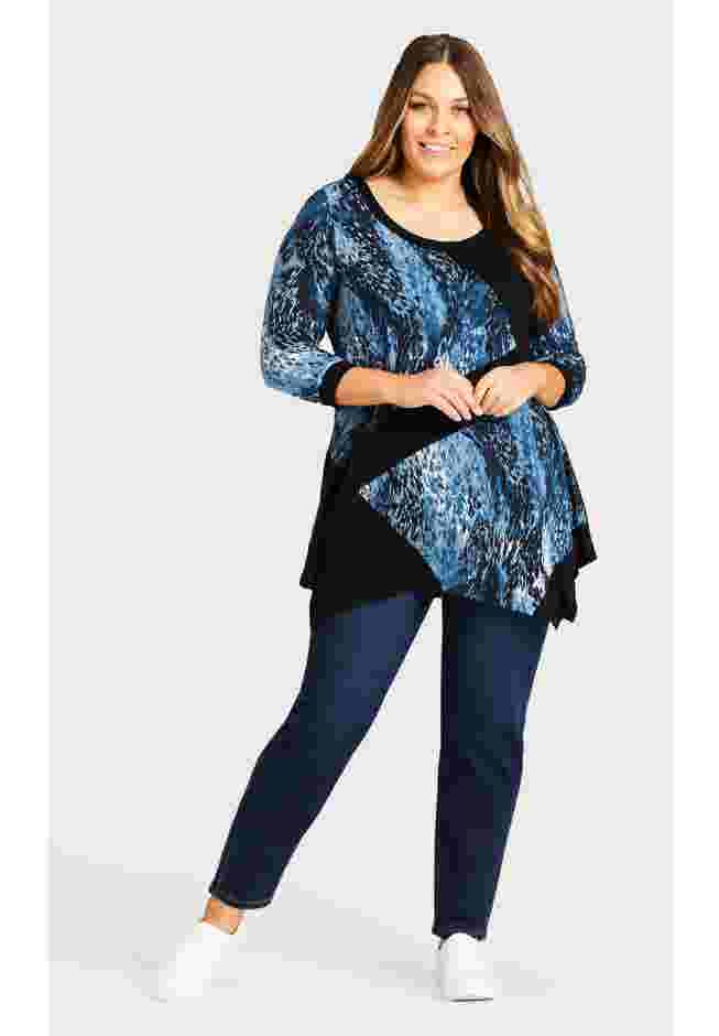 Hi Rise Straight Jegging image number 7