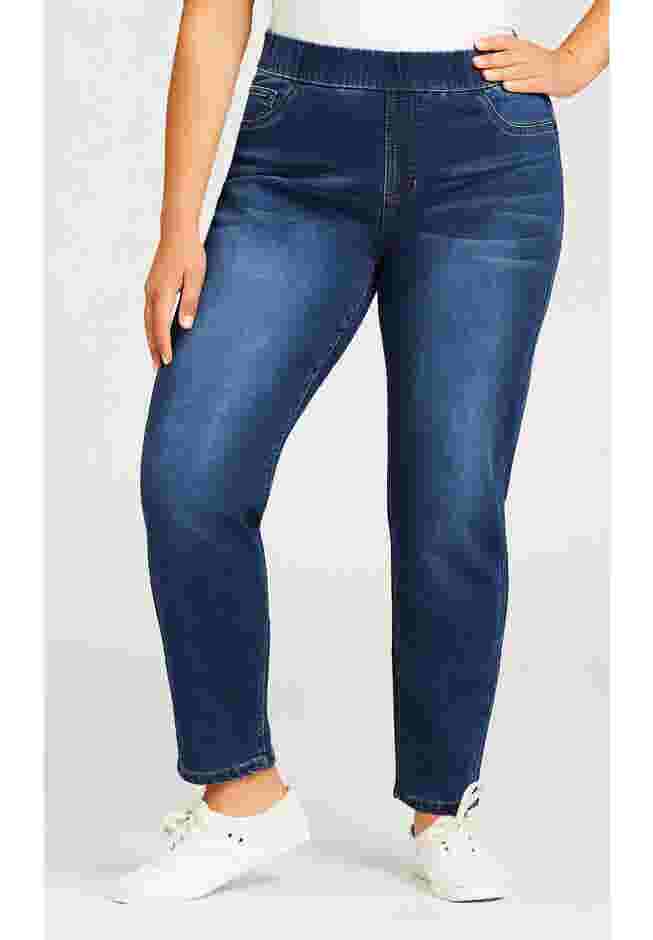 Hi Rise Straight Jegging image number 3