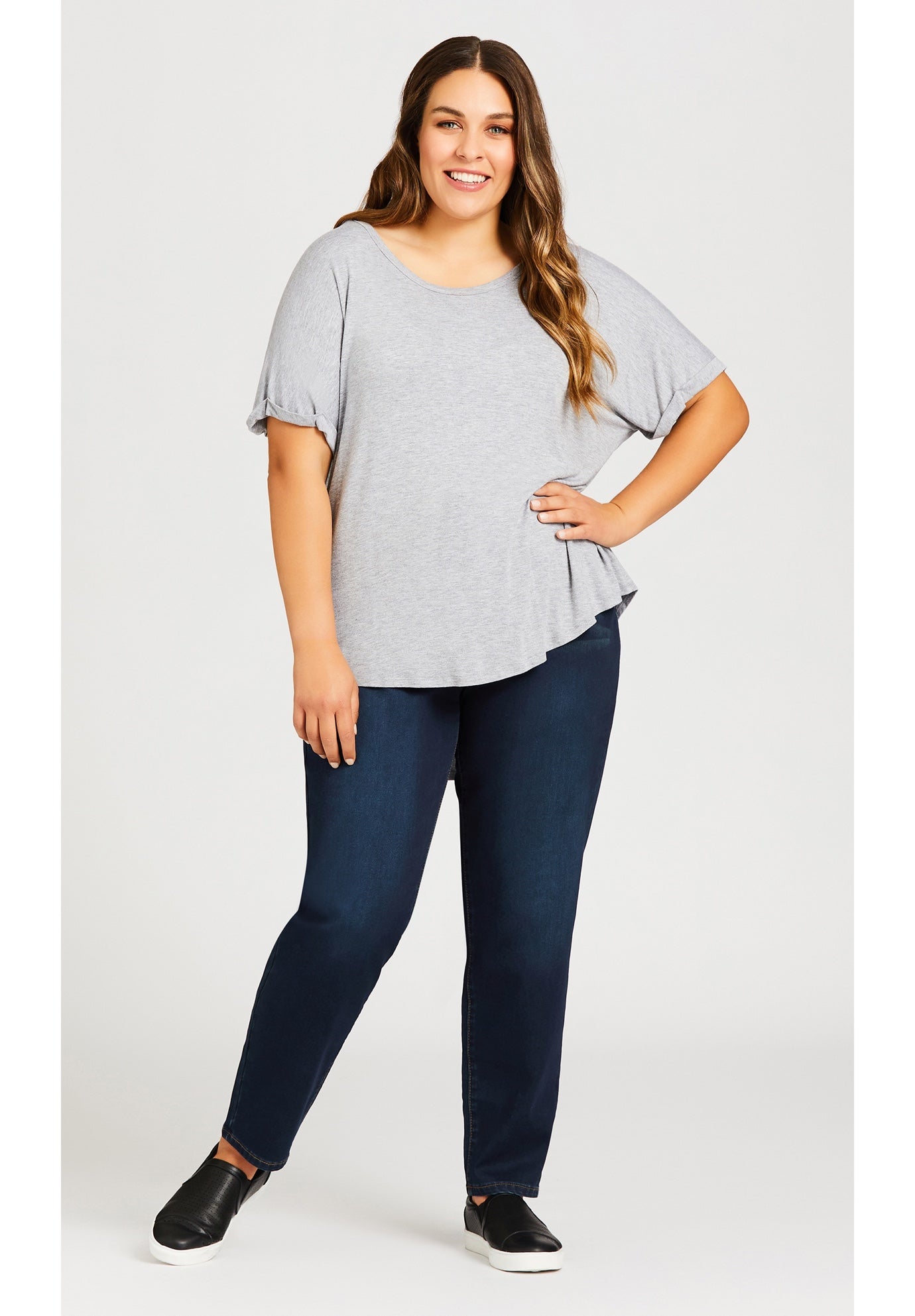 Hi Rise Straight Jegging image number 0