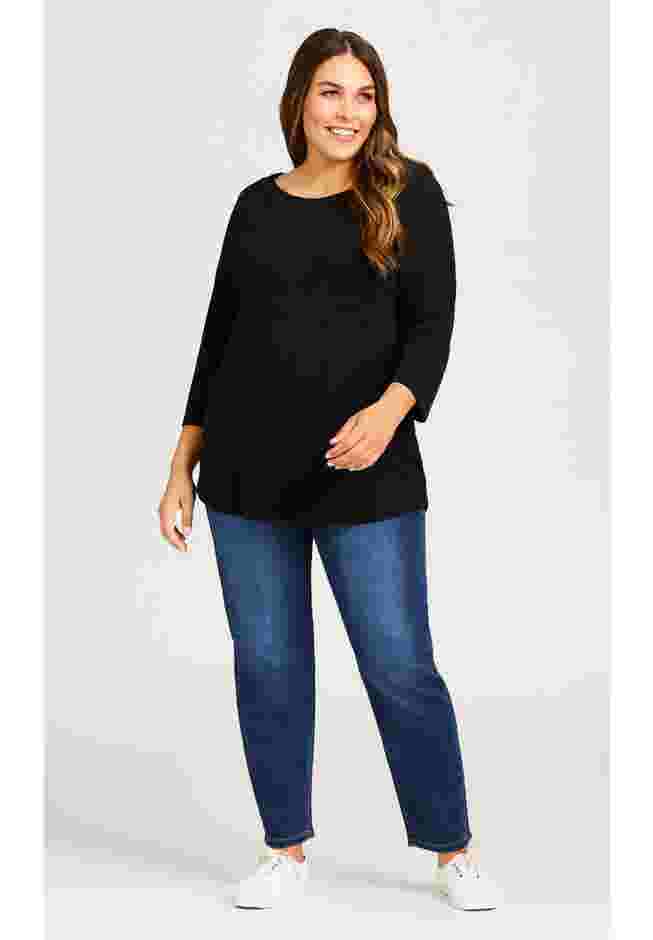Hi Rise Straight Jegging image number 0