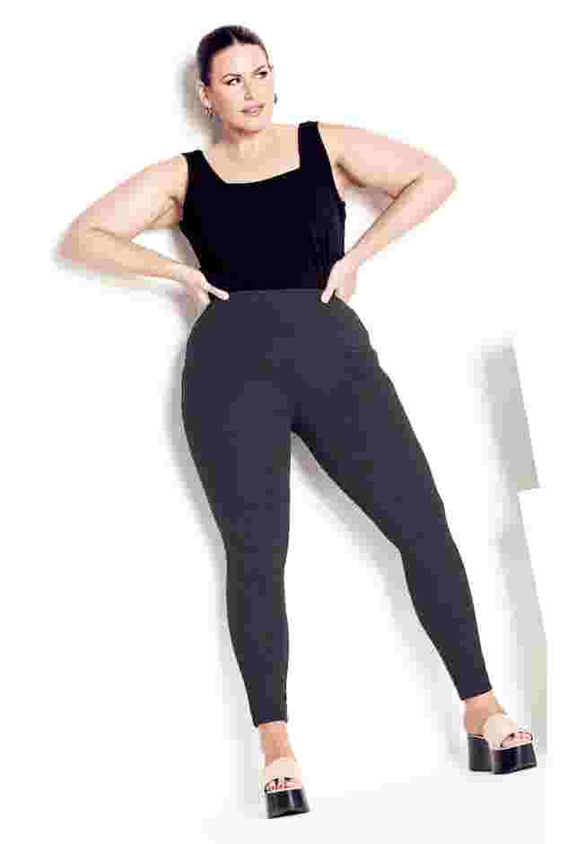Pima High Rise Legging image number 3
