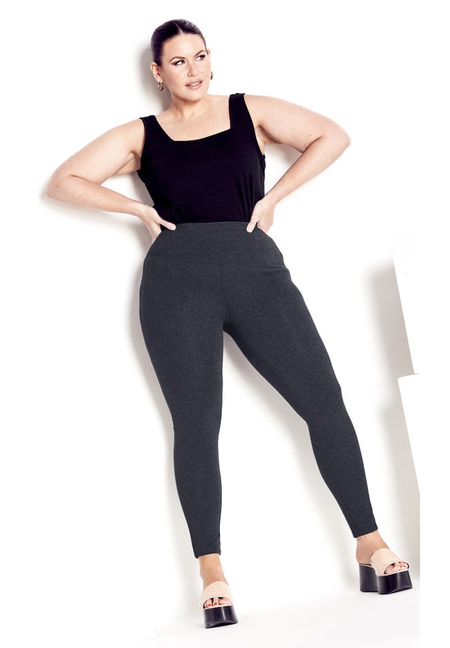 Pima High Rise Legging image number 3