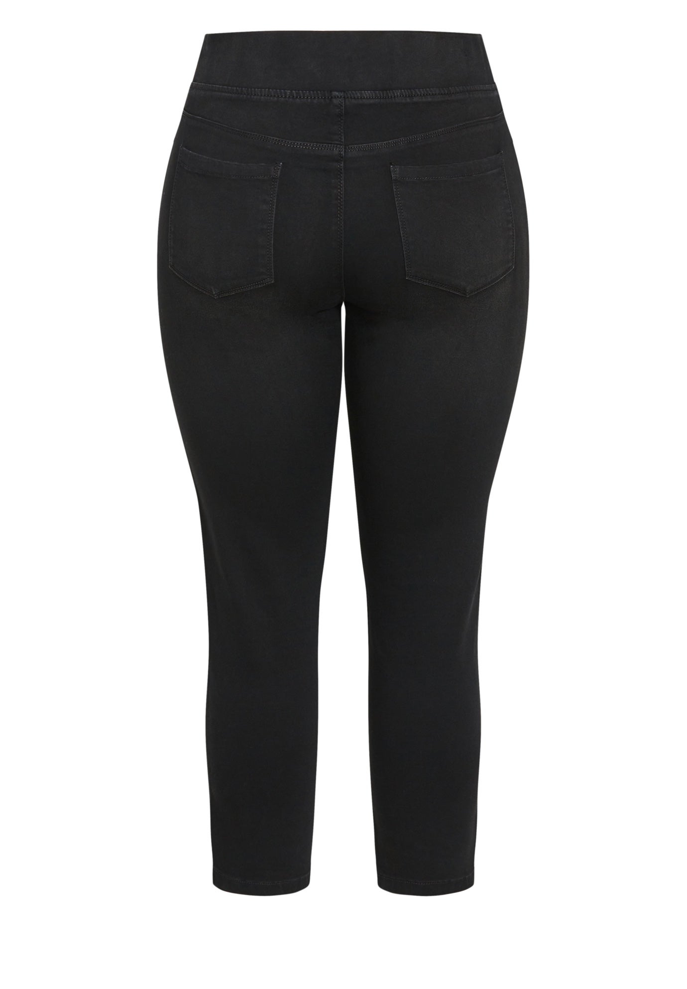 Butter Denim Pull-On High Rise Jean image number 3