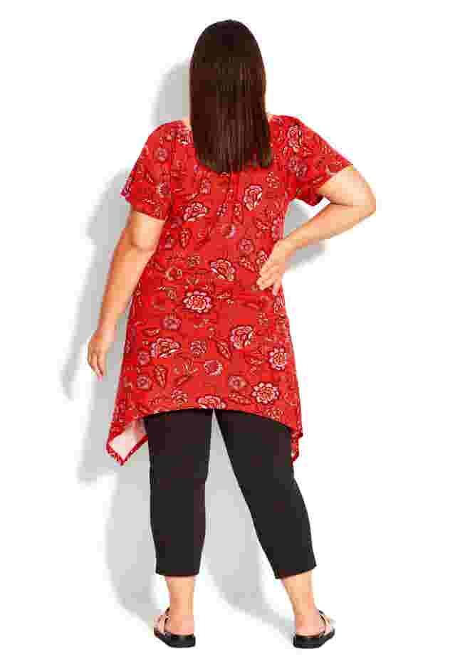 Hankey Hem Print Tunic image number 3