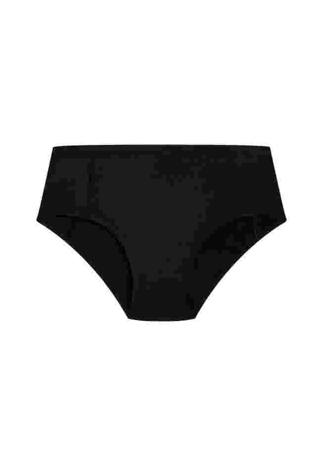 Knit High Waist Swim Brief image number 2