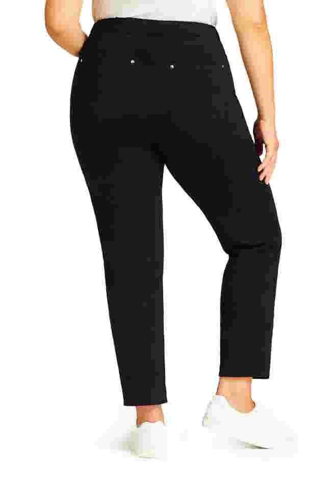 Tapered Knit Pull On Jean image number 1