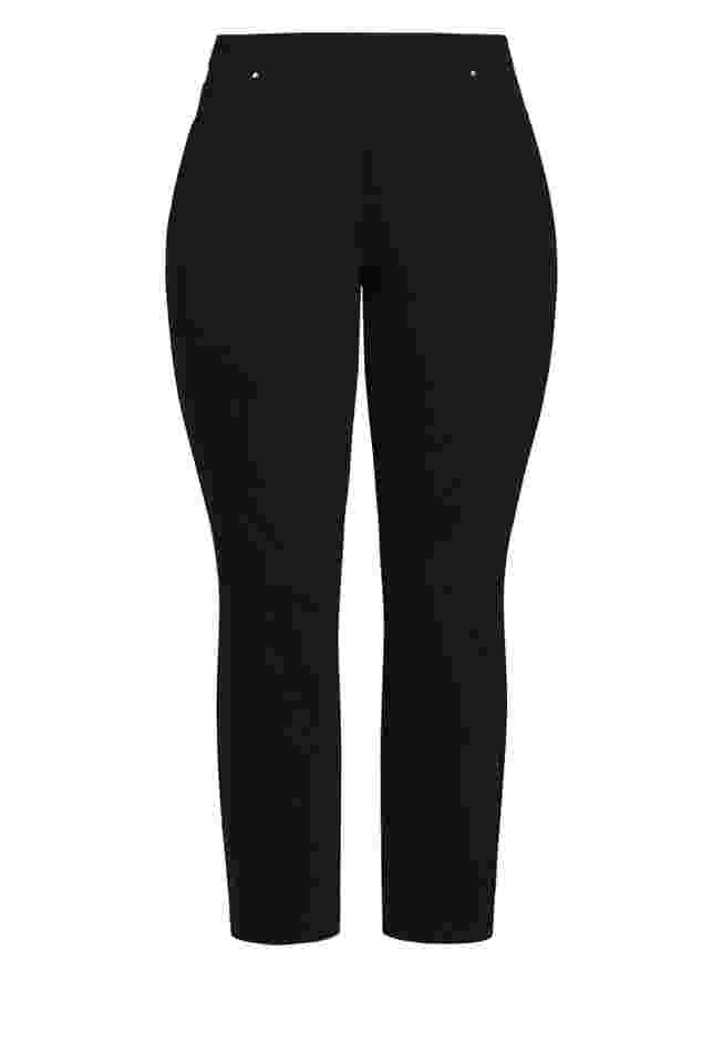 Tapered Knit Pull On Jean image number 3