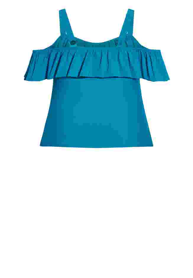 Ruffle Tankini Top image number 3