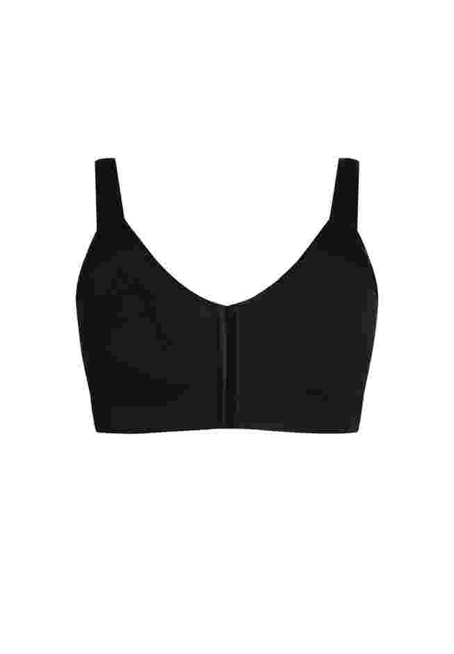 Comfort Cotton Wire Free Front Close Bra image number 2