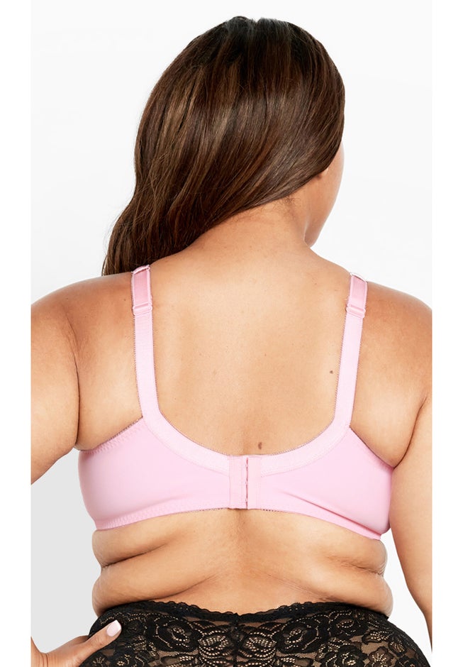 Embroidered Full Support Underwire Bra image number null