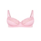 Embroidered Full Support Underwire Bra image number null